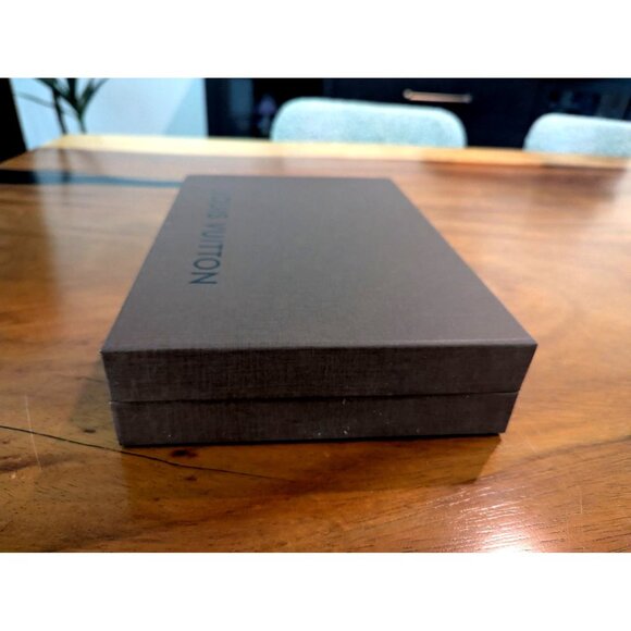 Louis Vuitton Brown Gift Box With Ribbon & Tissue Paper 12x8x2.5 - Picture 9 of 16